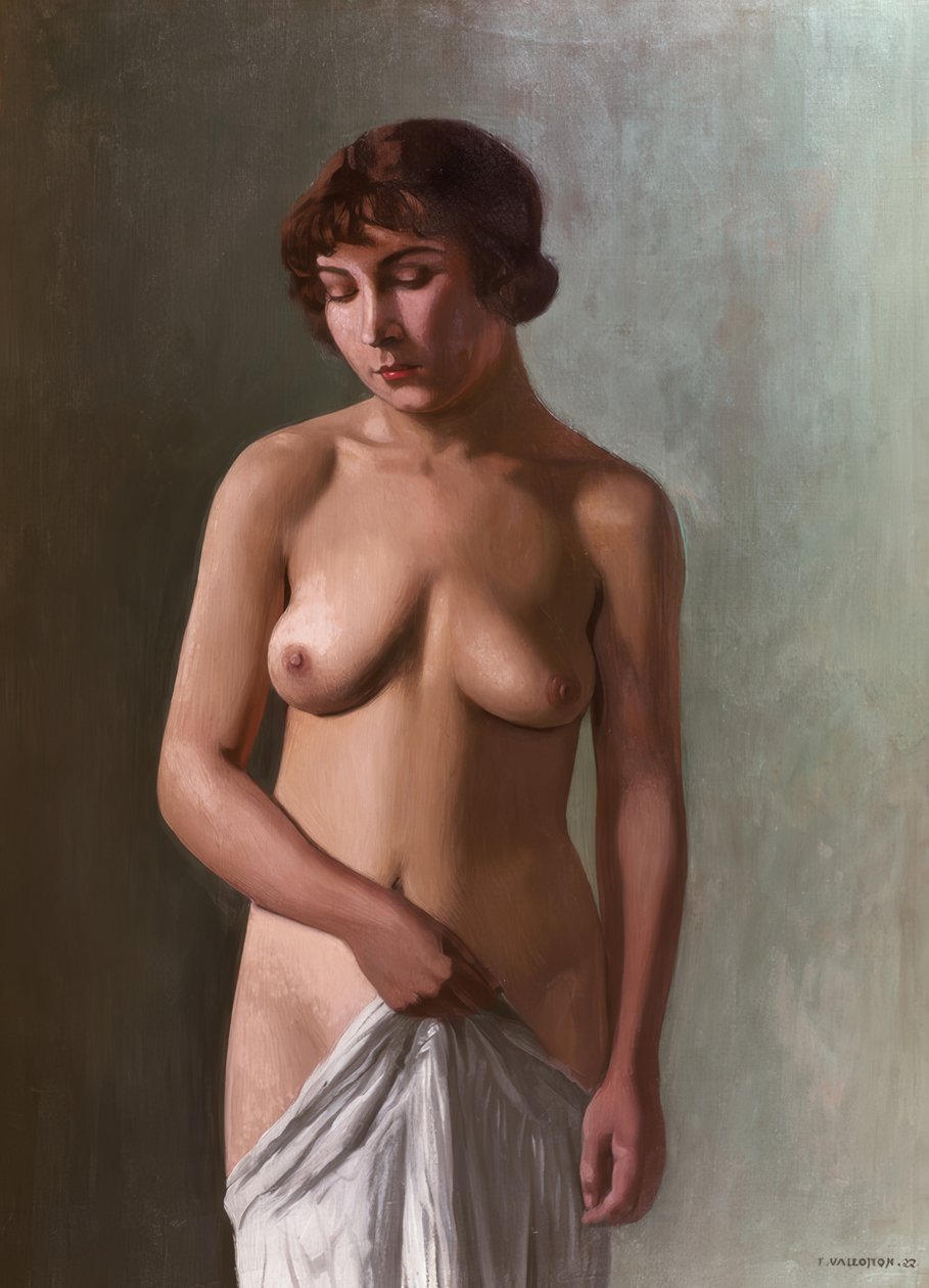 Joven de pie de Félix Vallotton