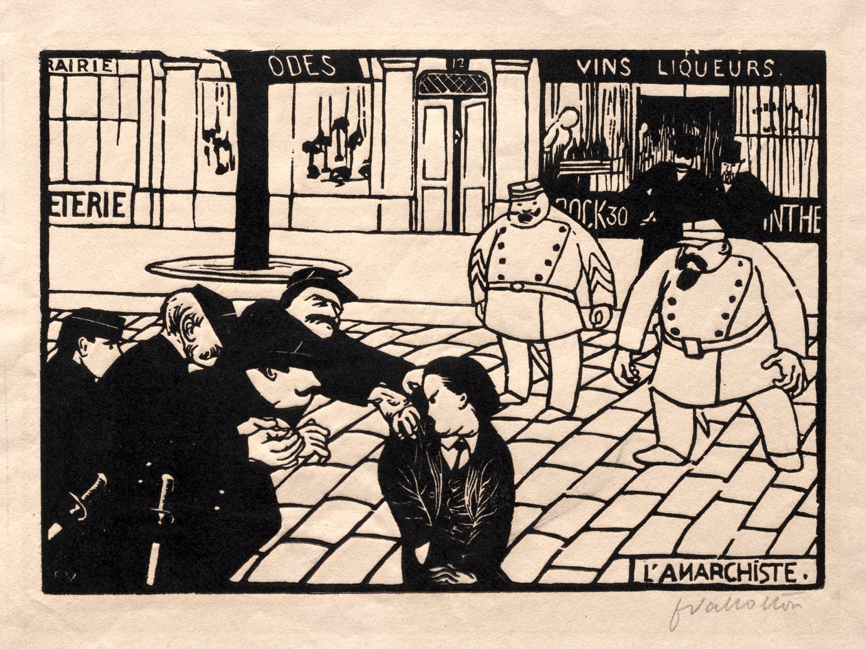 El anarquista de Félix Vallotton