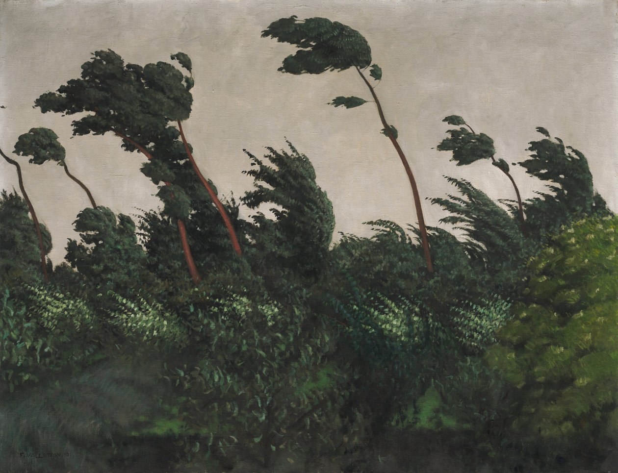 El Viento, 1910 de Félix Vallotton