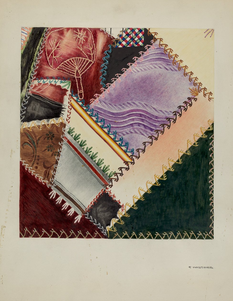 Quilts, piezas de Florence Hastings