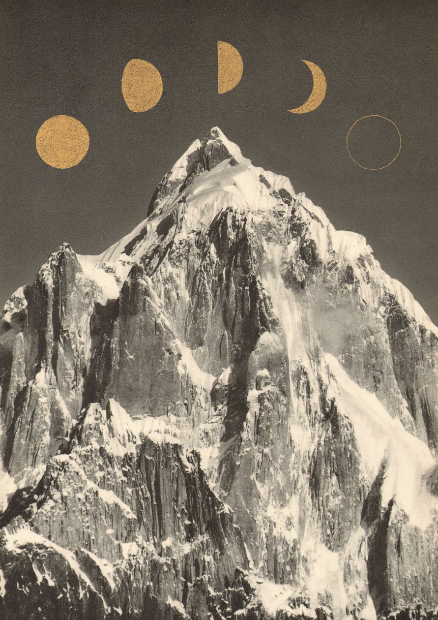 Fases de la luna, 2018 (fotografía, digital) de Florent Bodart
