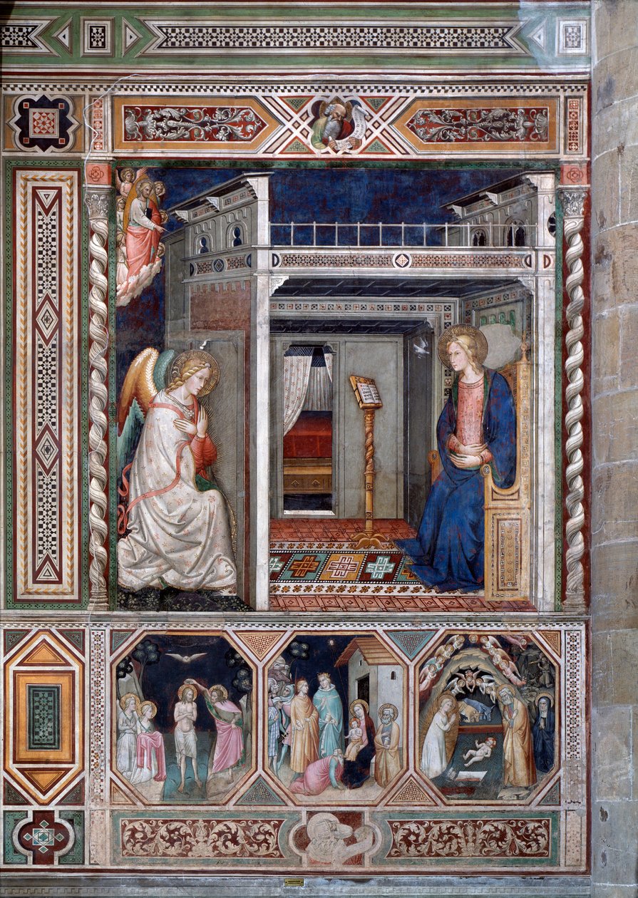 La Anunciación de Florentine School