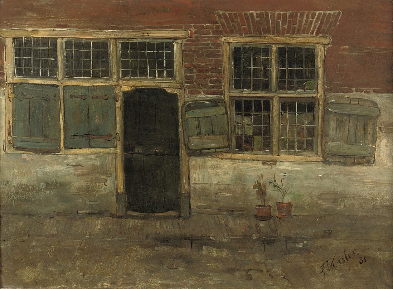 Casitas, Leiden, 1881 de Floris Verster