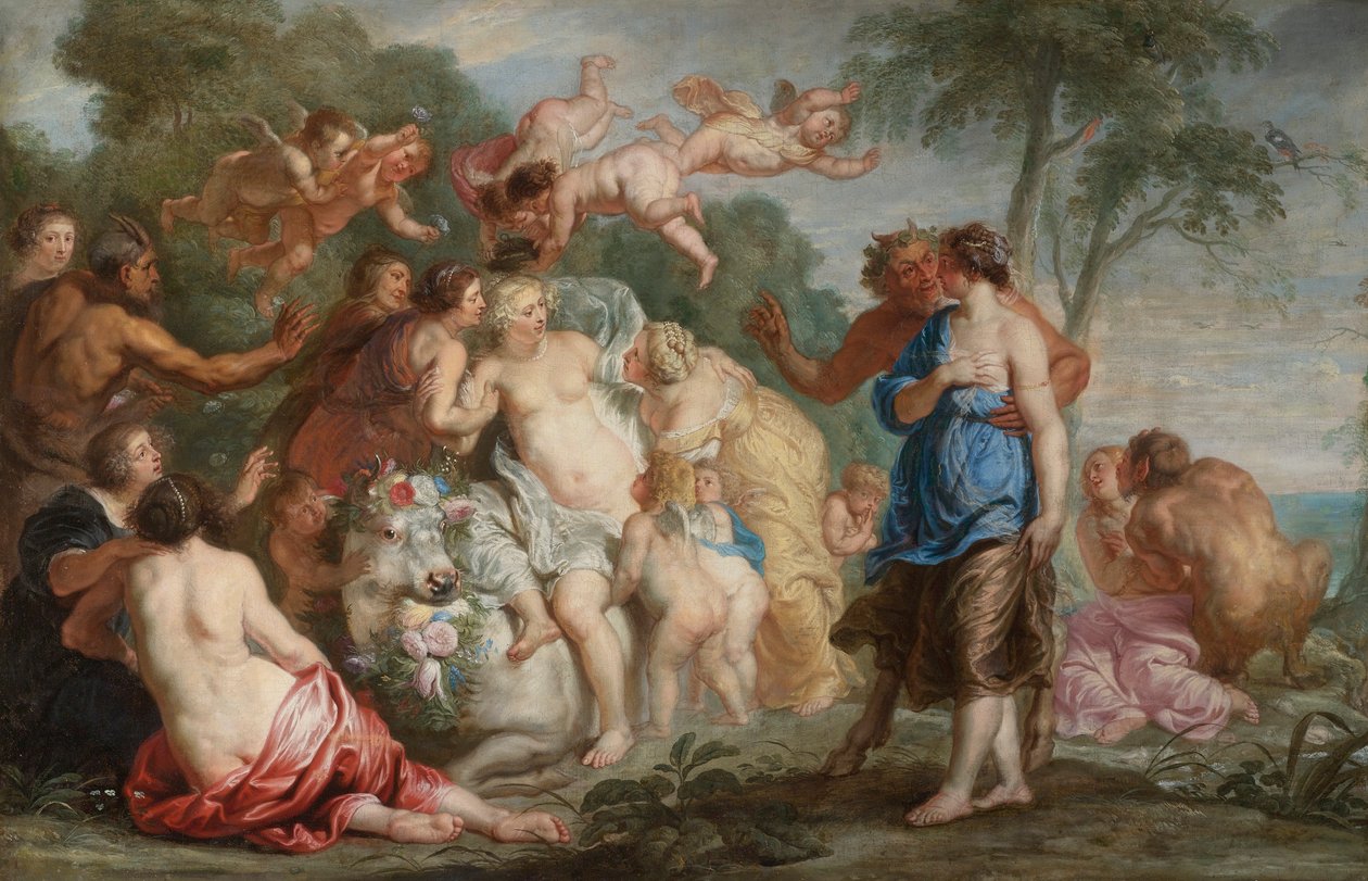 El rapto de Europa de Follower of Peter Paul Rubens