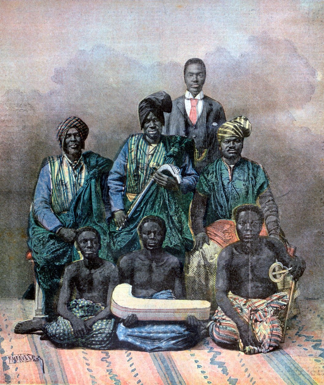 Rey Behanzin de Dahomey, 1893 de Fortuné Méaulle