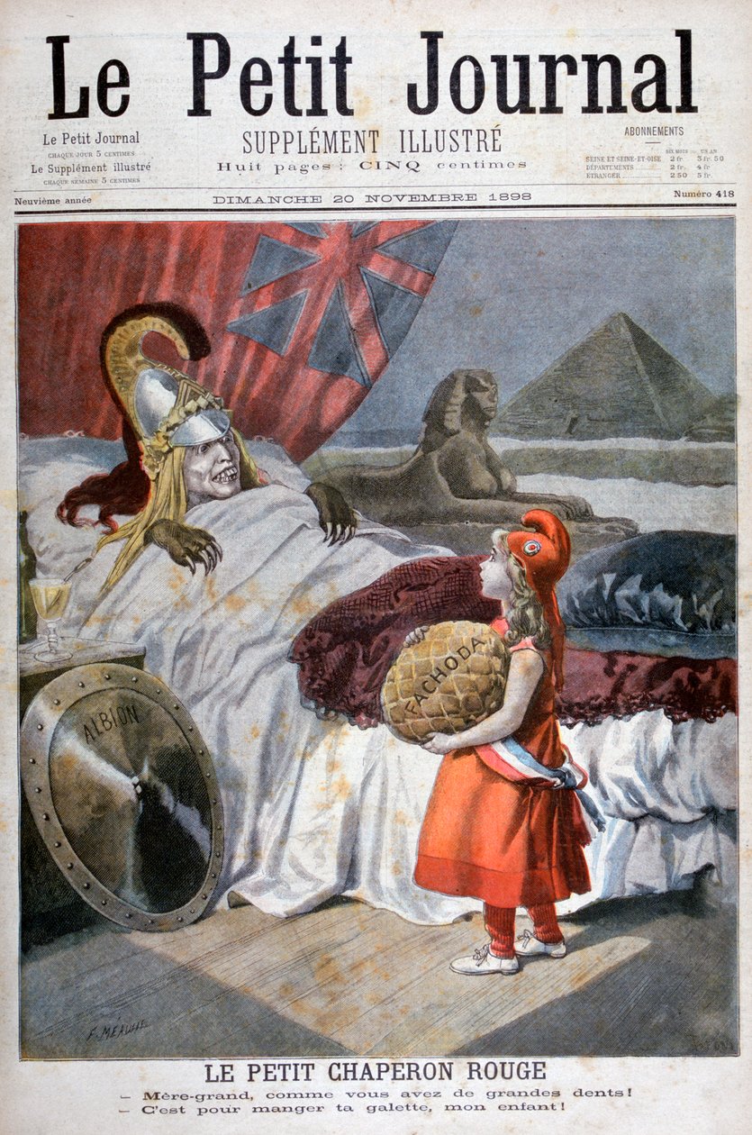 Caperucita Roja, 1898 de Fortuné Méaulle