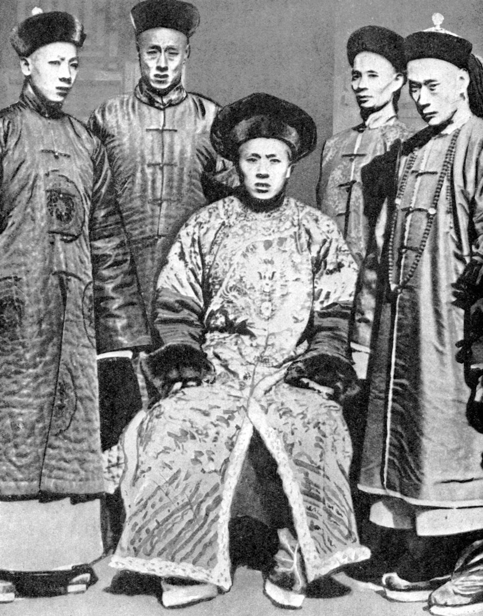 Un retrato de mandarines, China de Fox Photos