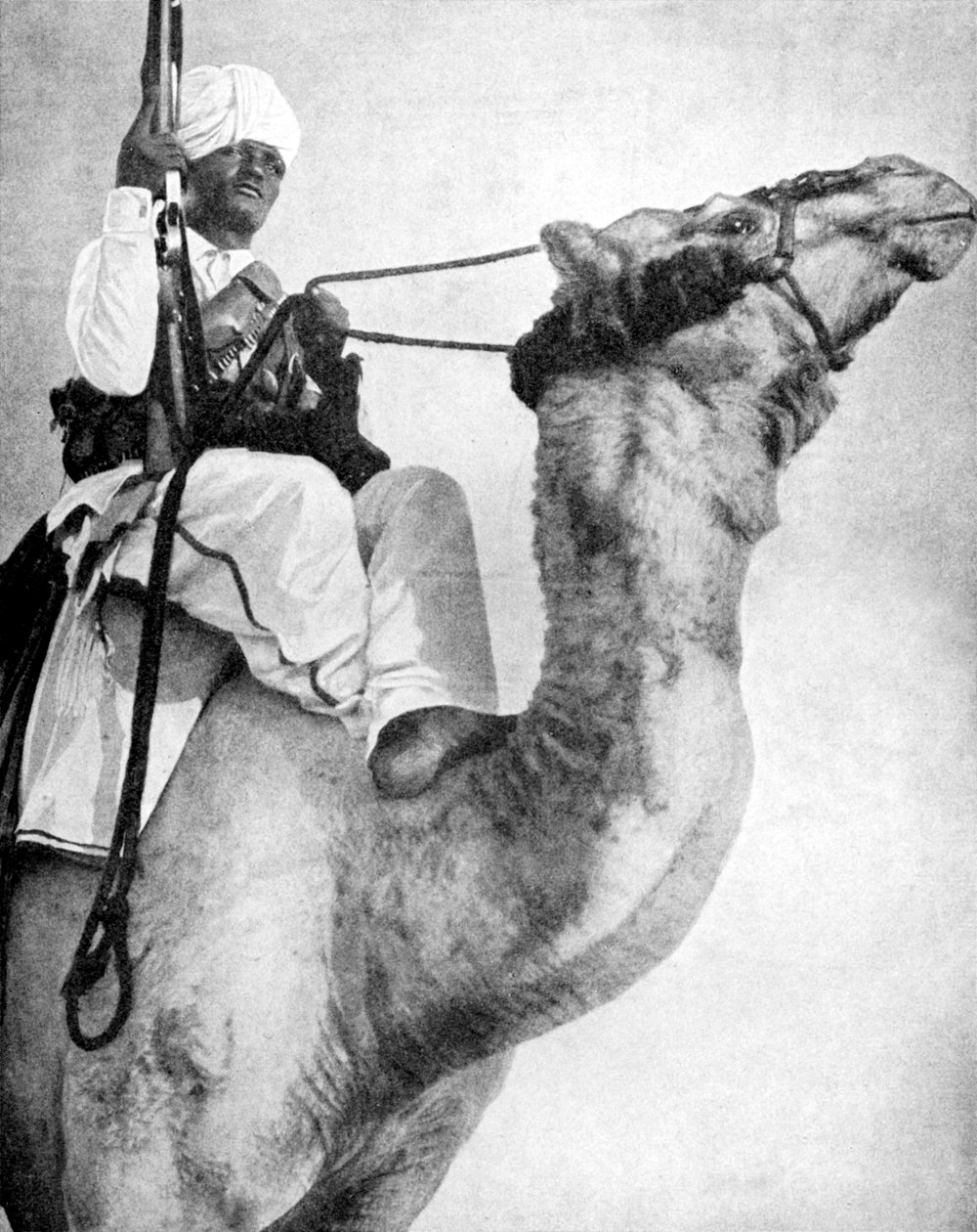 Guerrero del desierto de África, 1936 de Fox Photos
