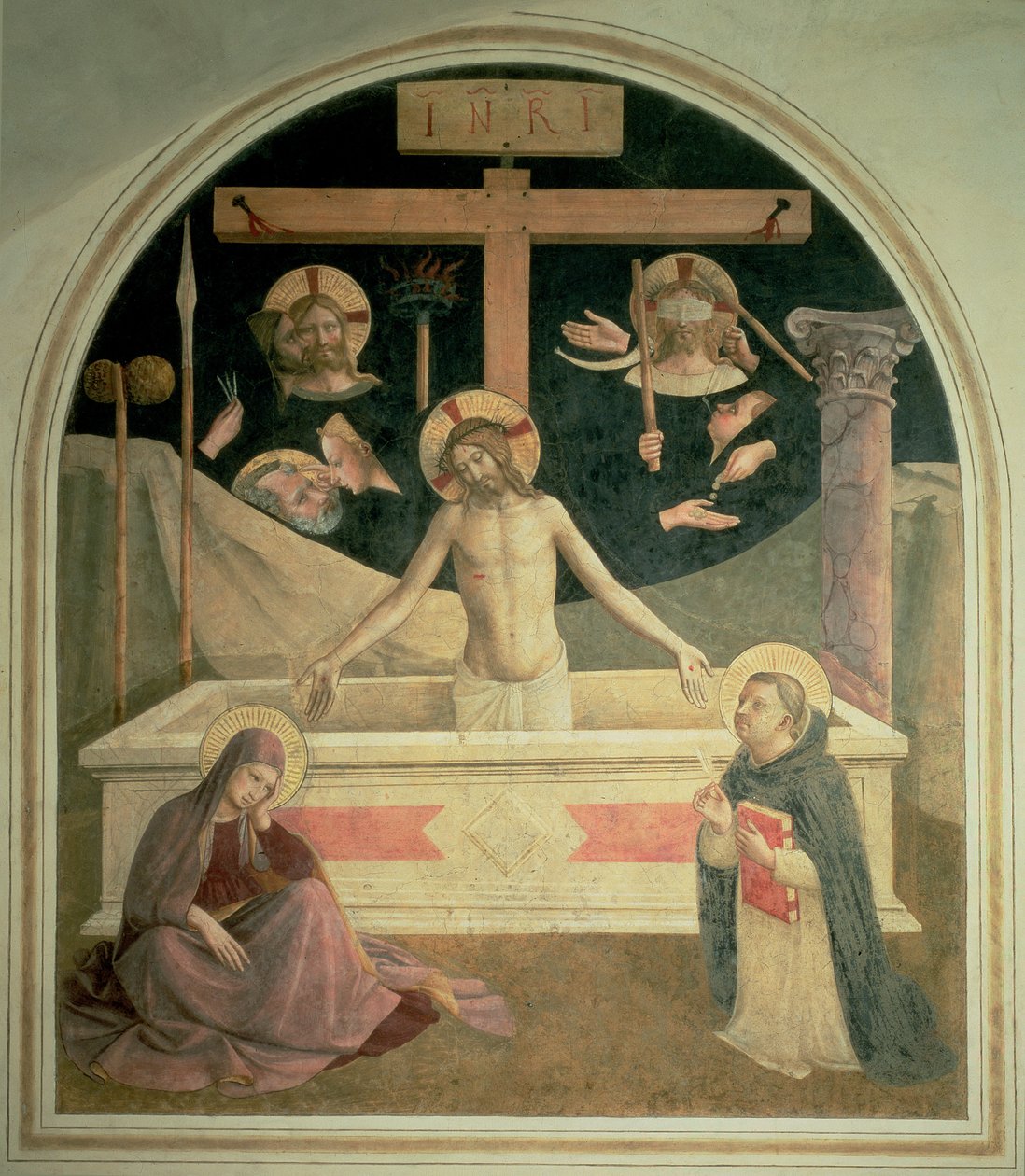 Cristo resucitando de su tumba, c.1438-45 de Fra Angelico