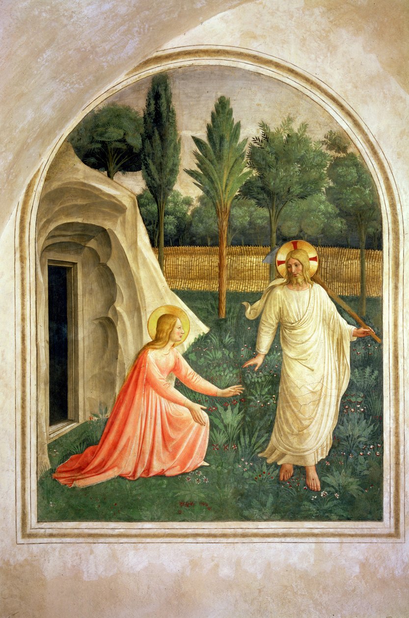 Noli Me Tangere, 1442 de Fra Angelico