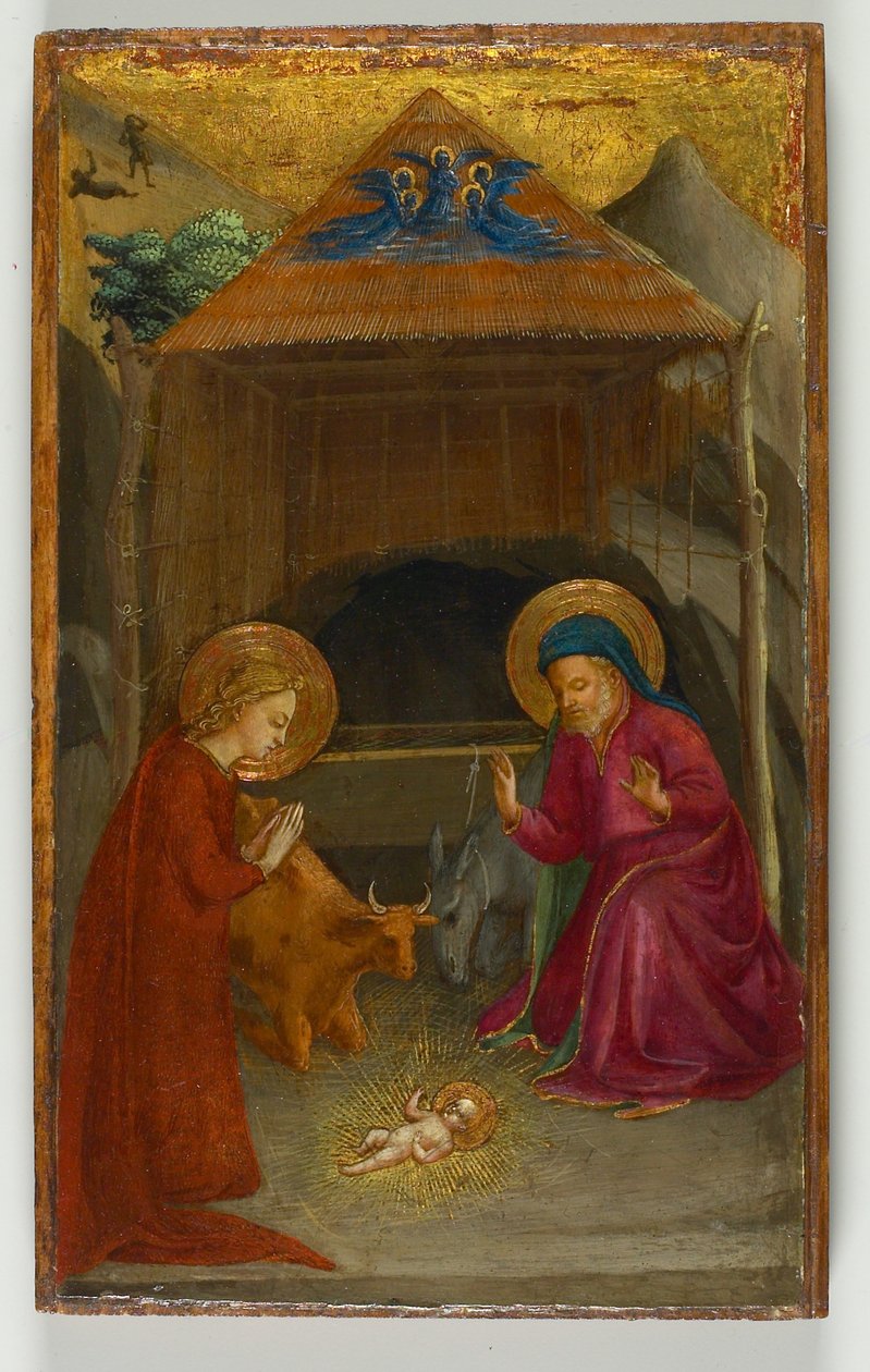 La Natividad, c.1425-30 de Fra Angelico