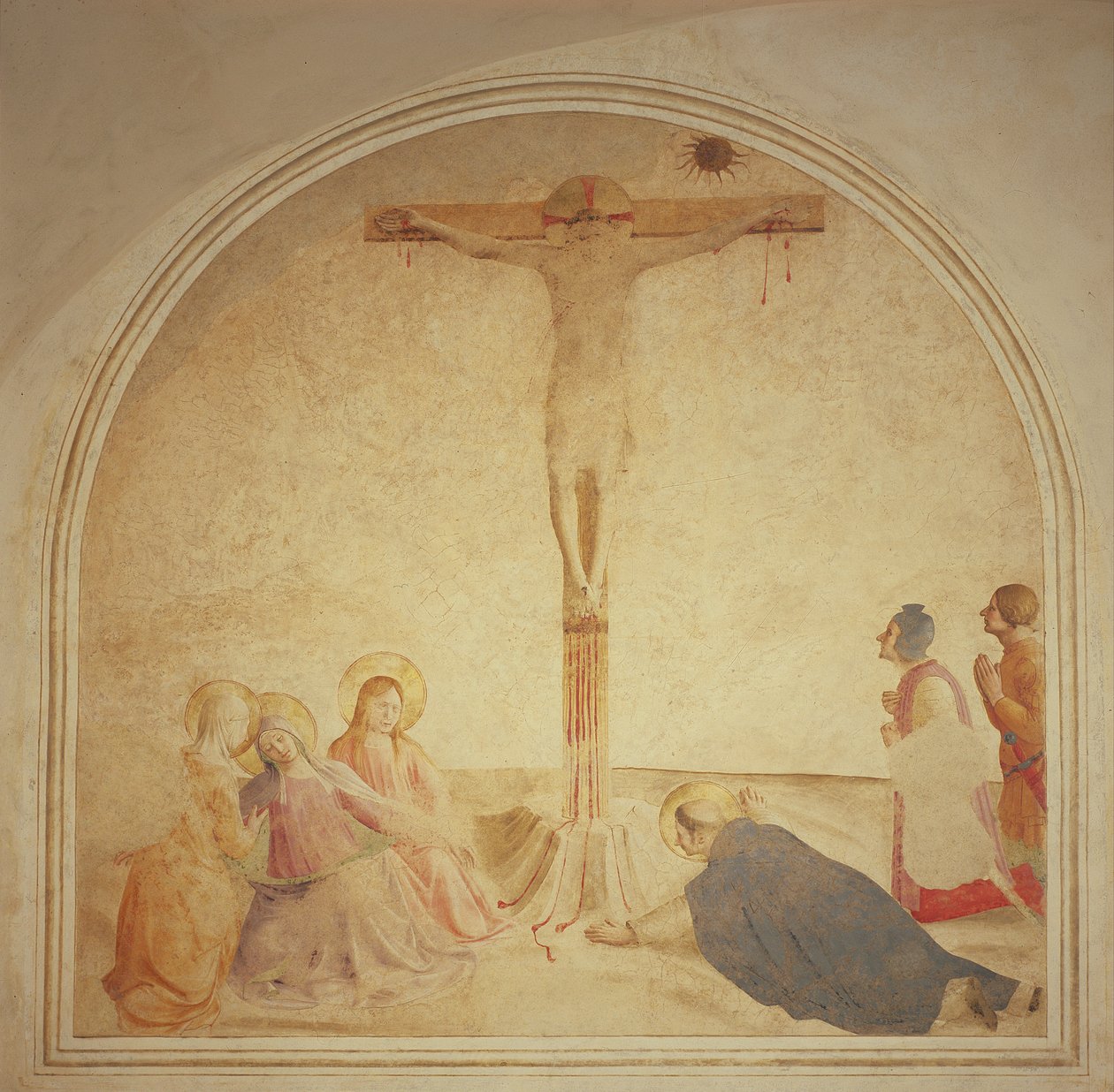Crucifixión de Fra  Angelico
