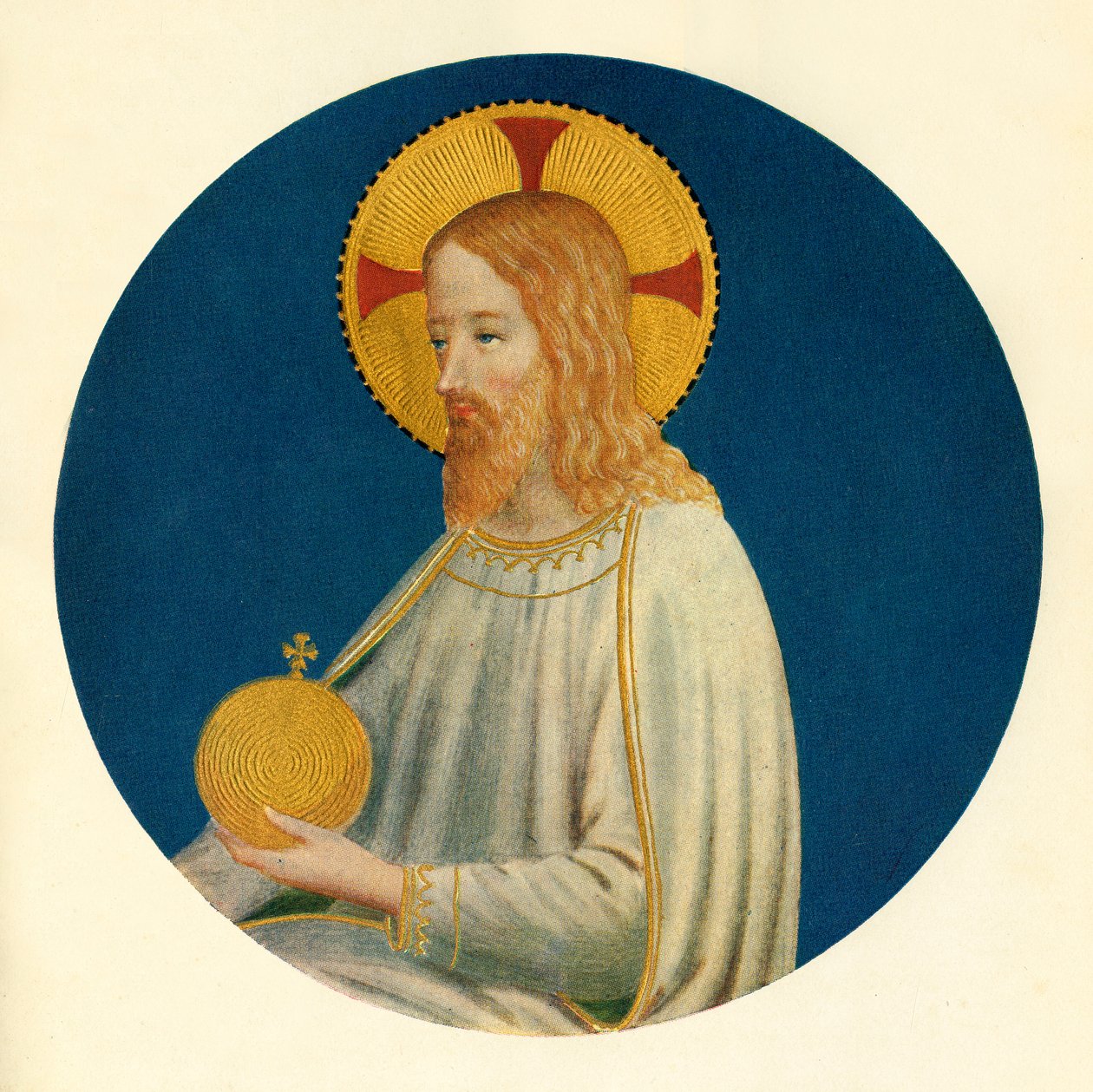 Una figura de Cristo, siglo XV, c1909 de Fra Angelico