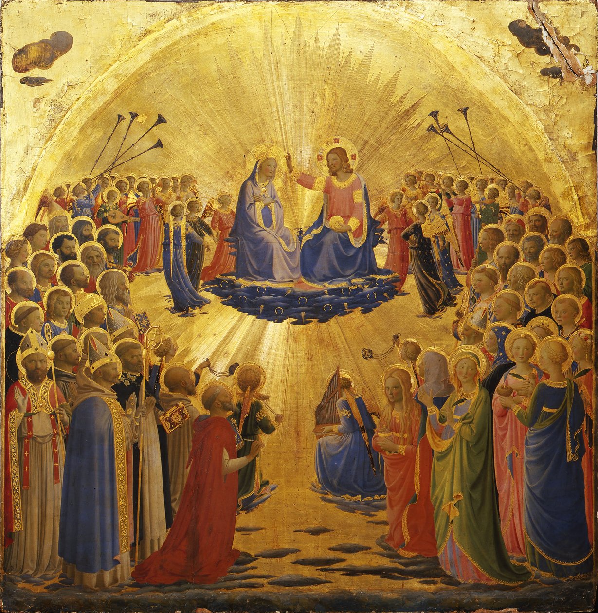 Coronación de la Virgen de Fra Angelico