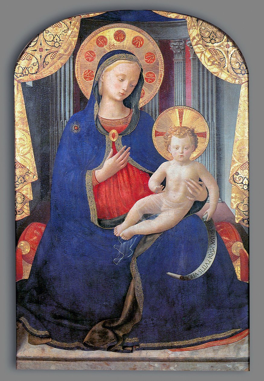 Virgen de la Humildad de Fra Angelico