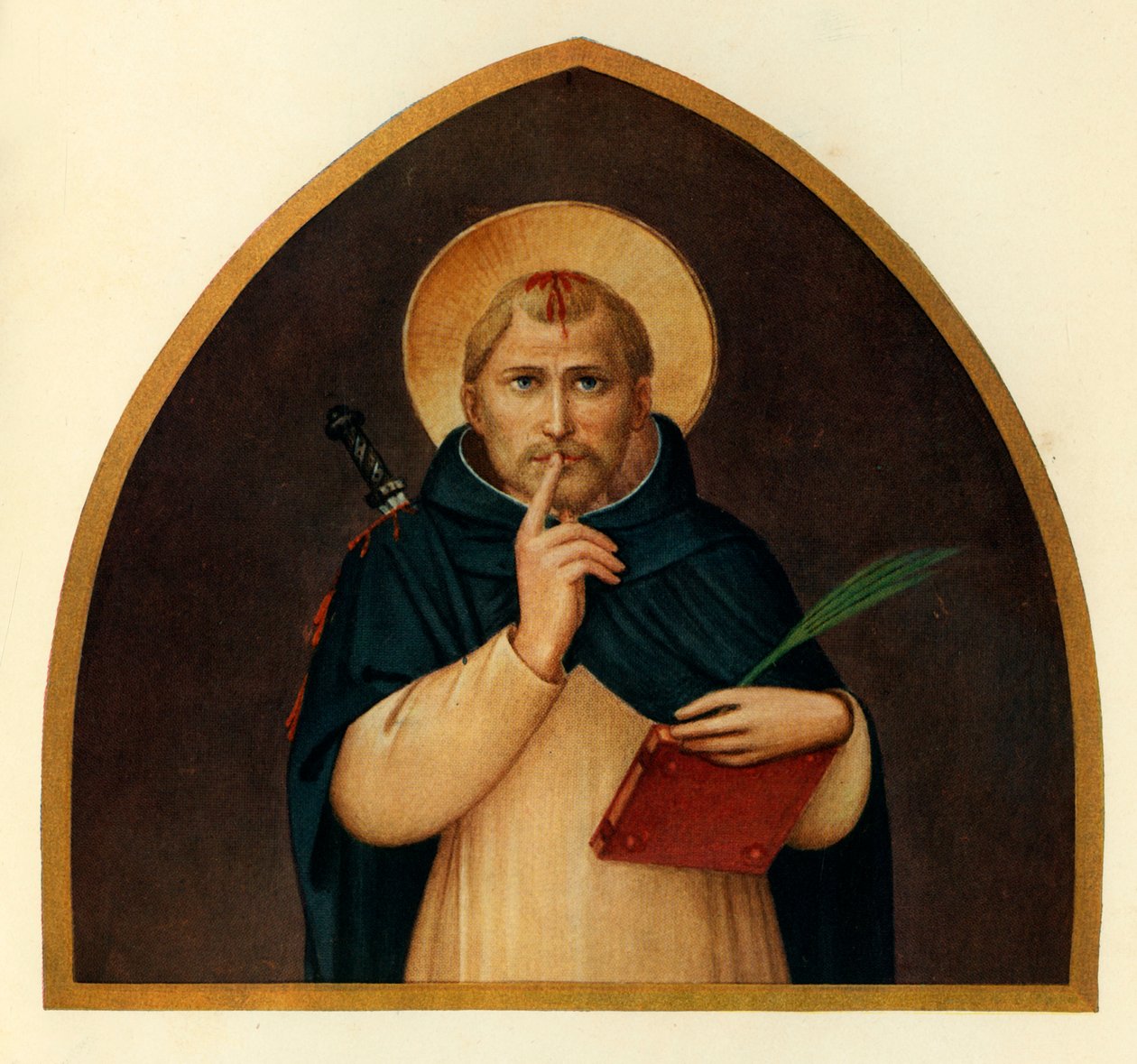 San Pedro Mártir, siglo XV, c. 1909 de Fra Angelico