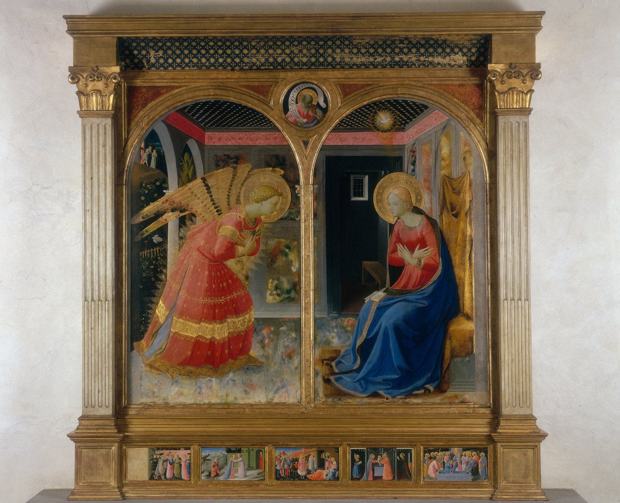 La Anunciación, c.1432 de Fra Angelico