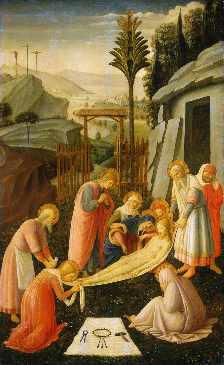 El entierro de Cristo de Fra Angelico