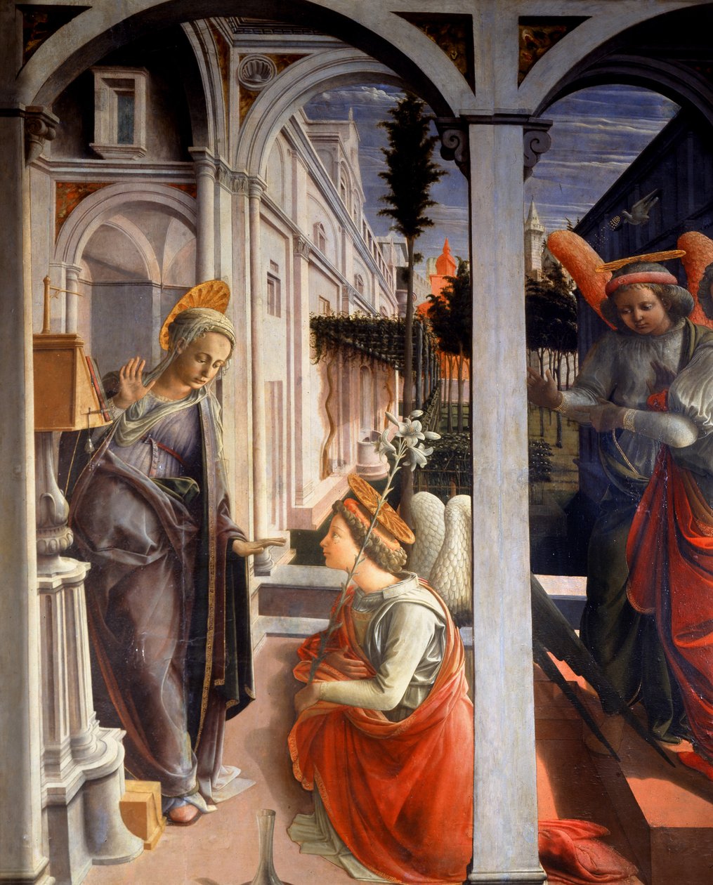 La Anunciación de Fra Filippo Lippi