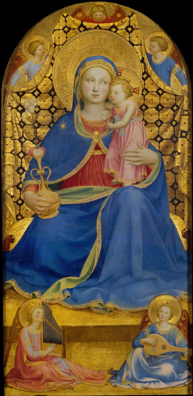 La Virgen de la Humildad de Fra Giovanni Angelico da Fiesole