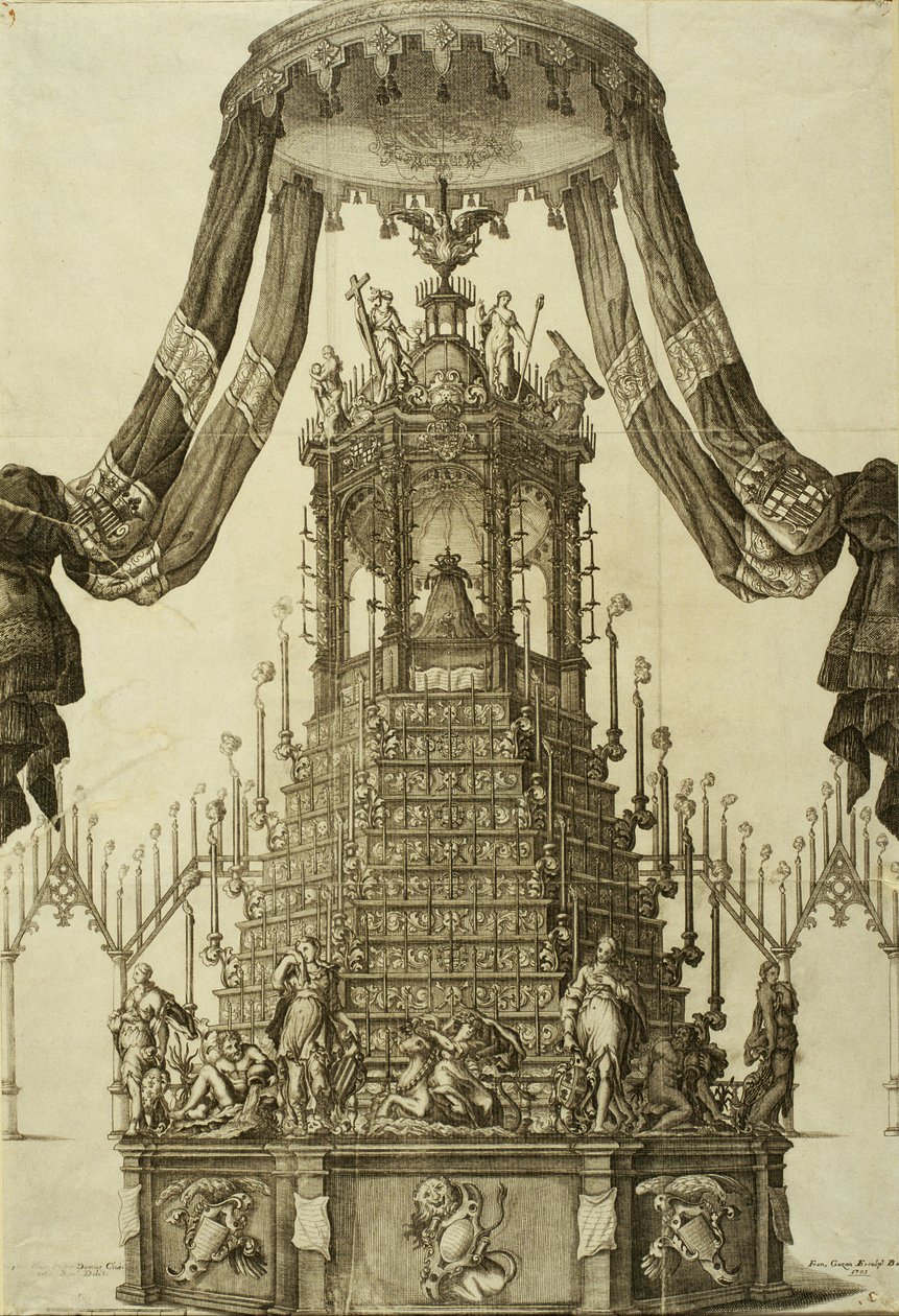 Tumba de Carlos II de Francesc Gazan