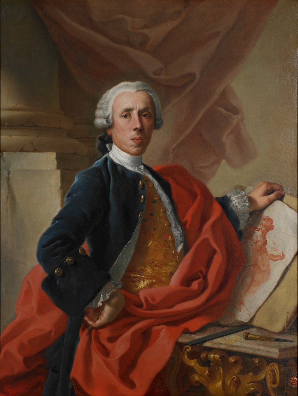 Autorretrato, c.1740 de Francesco de Mura