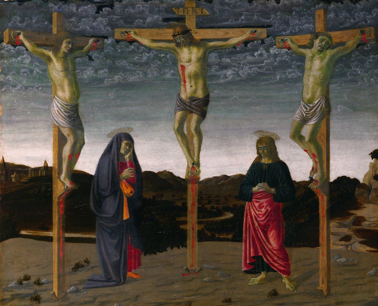 La Crucifixión de Francesco Botticini