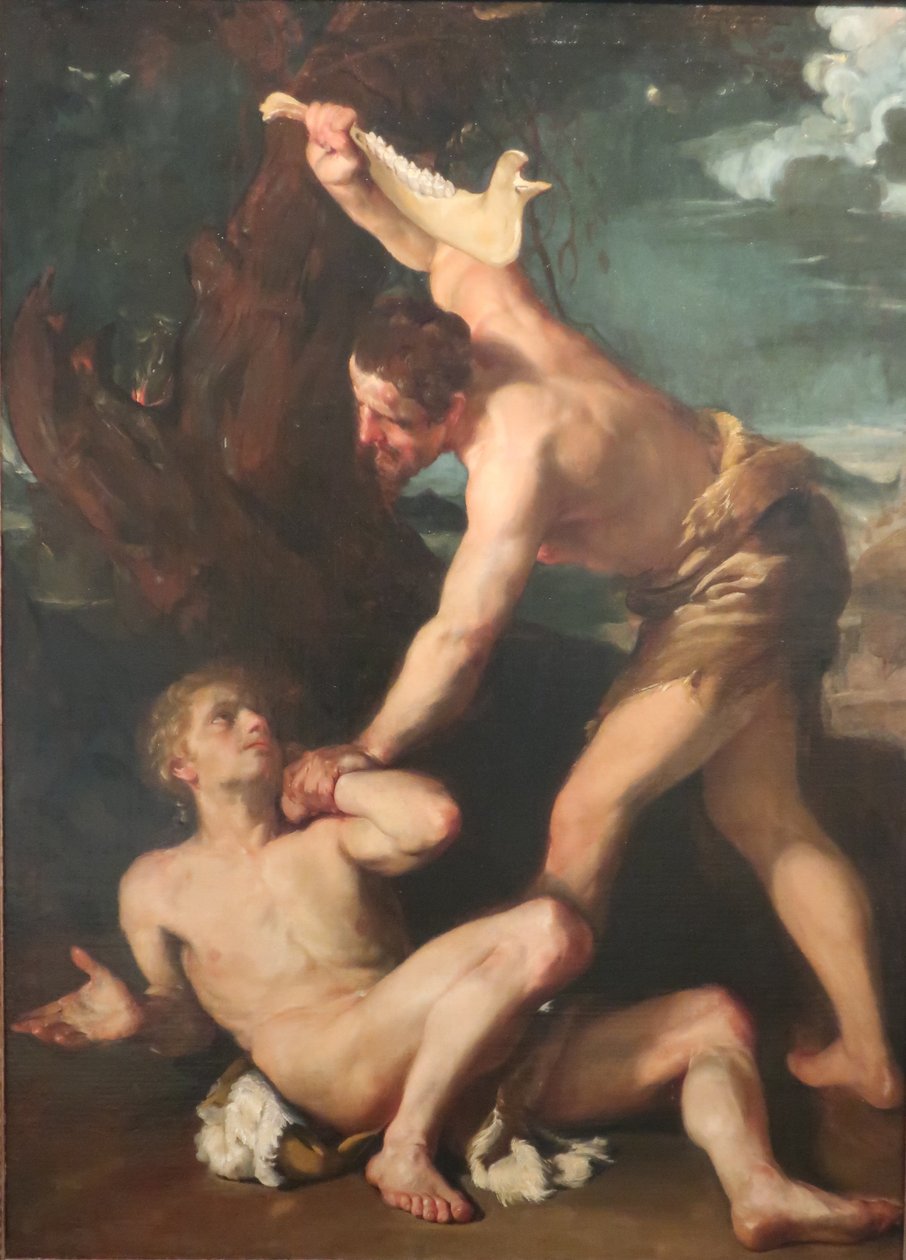 Caín matando a Abel de Francesco Maffei