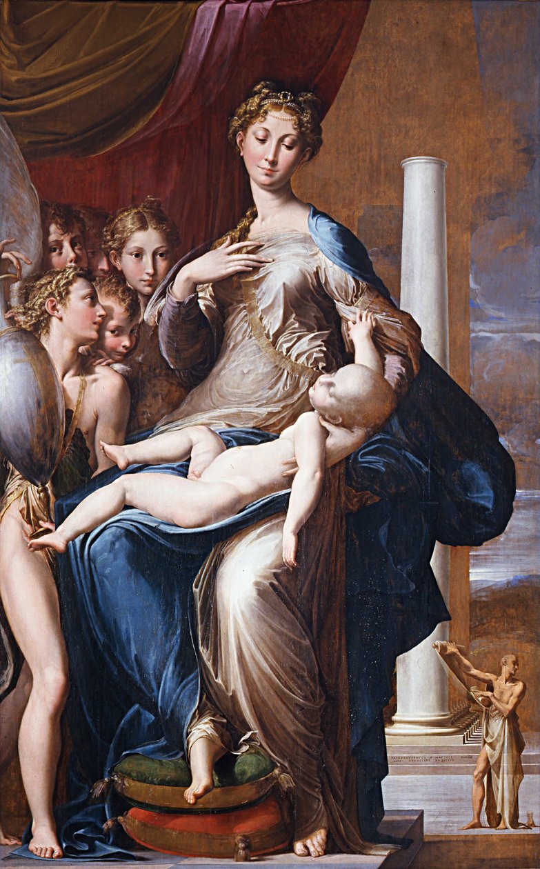 Madonna del cuello largo de Parmigianino