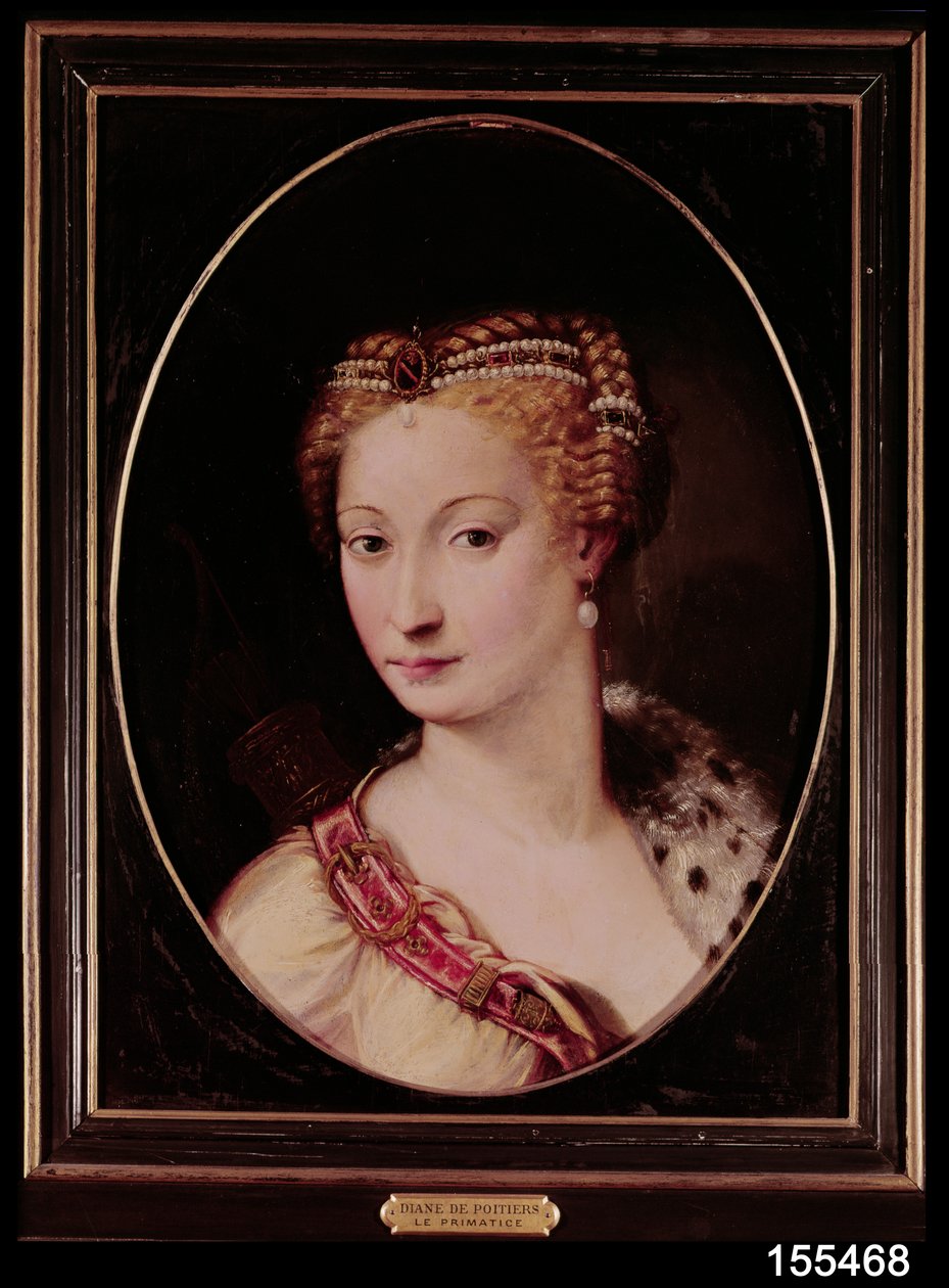 Diane de Poitiers (1499-1566) de Francesco Primaticcio