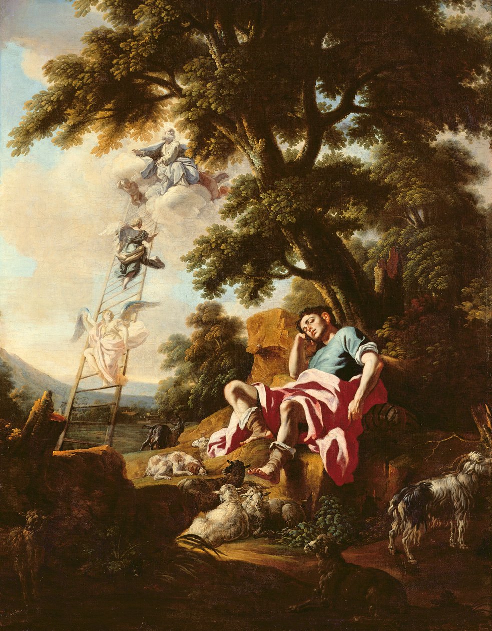 El sueño de Jacob de Francesco Solimena