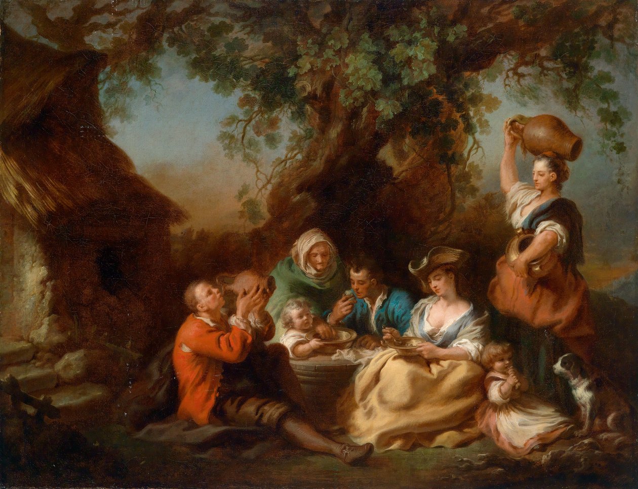 Desayuno en el Campo de Francesco Zuccarelli