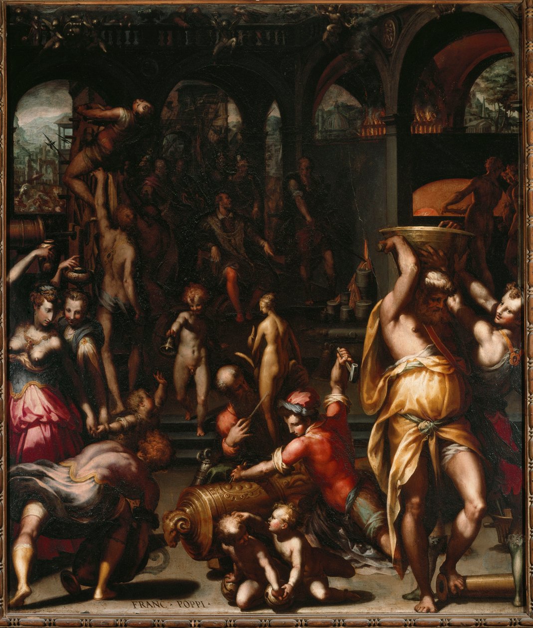 La fundición de bronce de Francesco Morandini