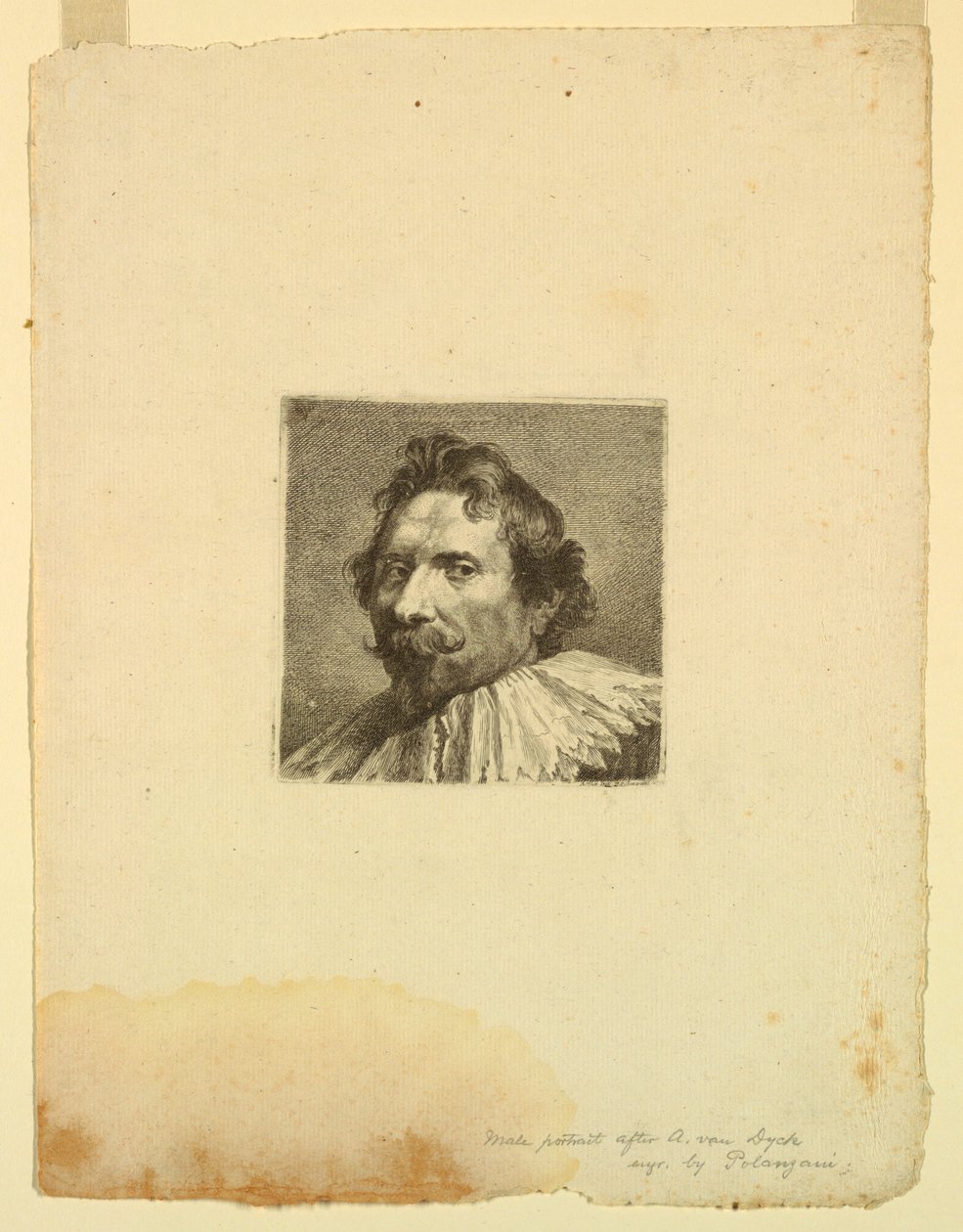 Retrato masculino de Francesco (Felice) Polanzani