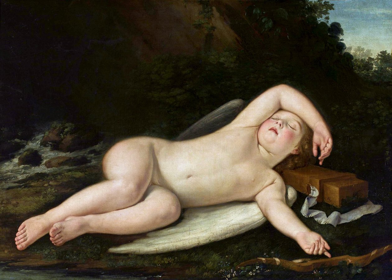 Eros dormido de Francesco Albani