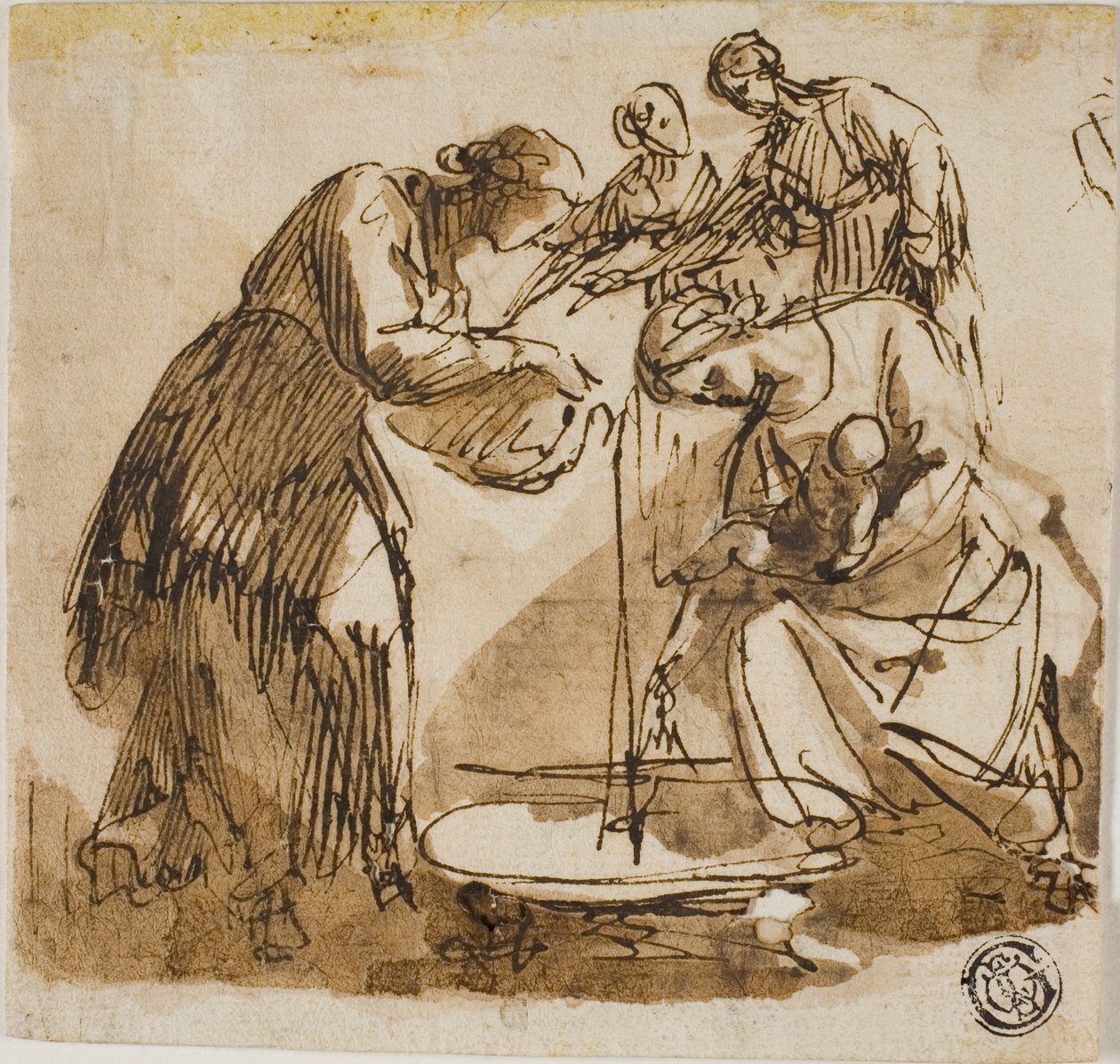 Nacimiento de la Virgen de Francesco Allegrini