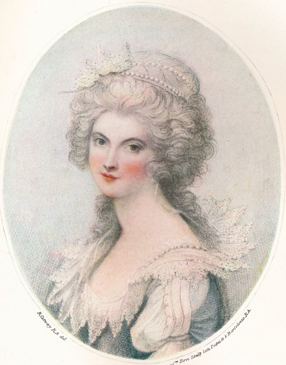 Honorable Lady Sinclair, siglo XVIII, 1916 de Francesco Bartolozzi