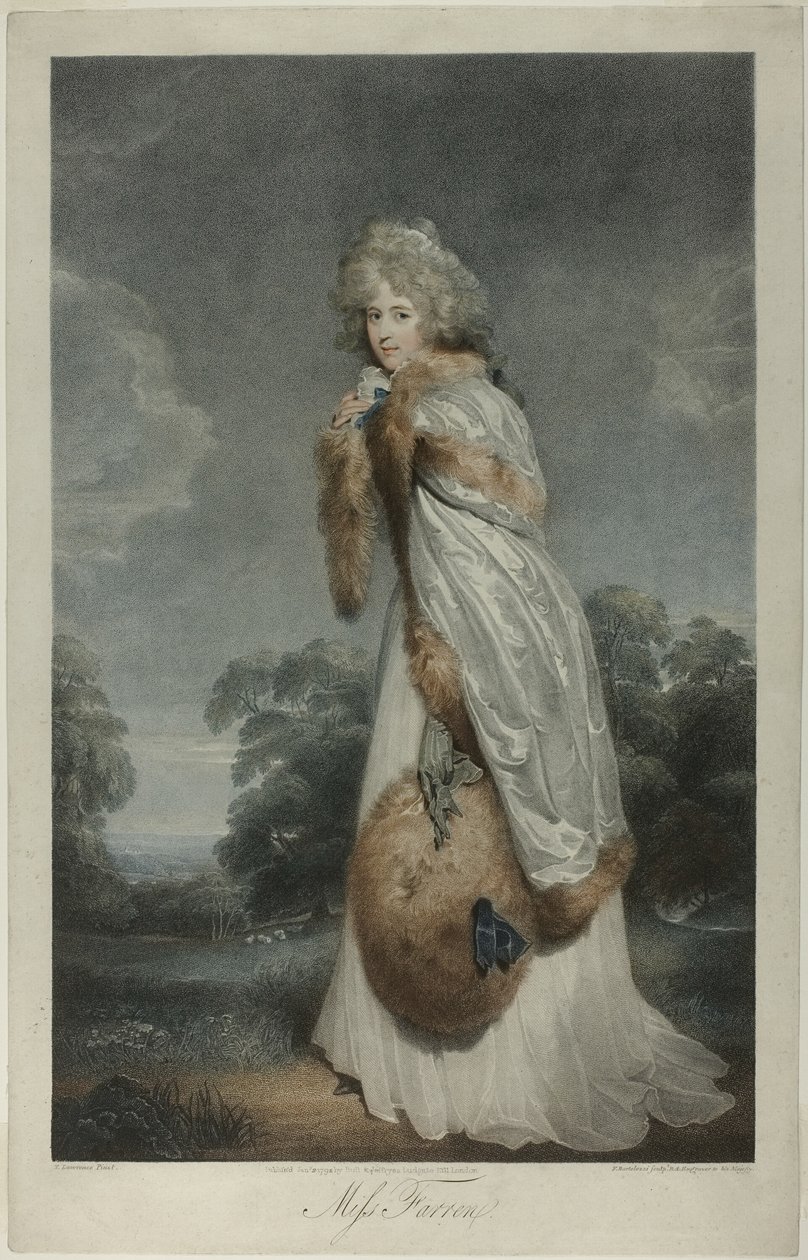 Miss Farren de Francesco Bartolozzi