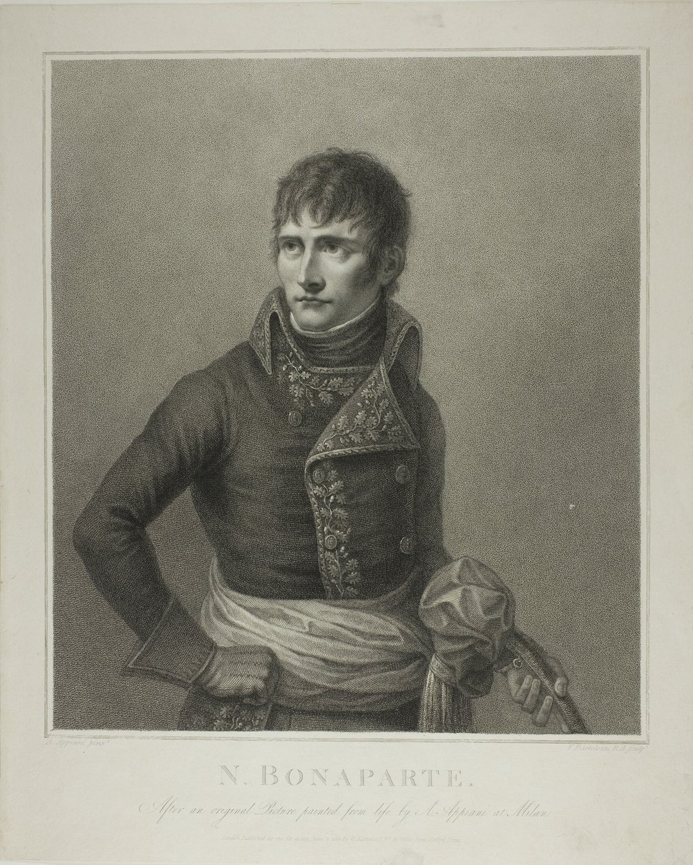 Napoleón Bonaparte, Primer Cónsul de Francesco Bartolozzi