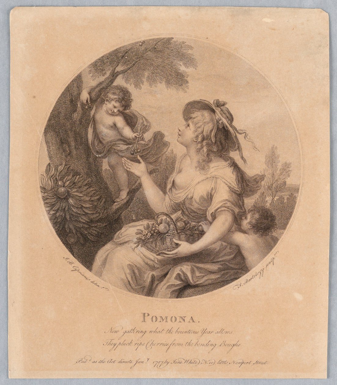 Pomona de Francesco Bartolozzi
