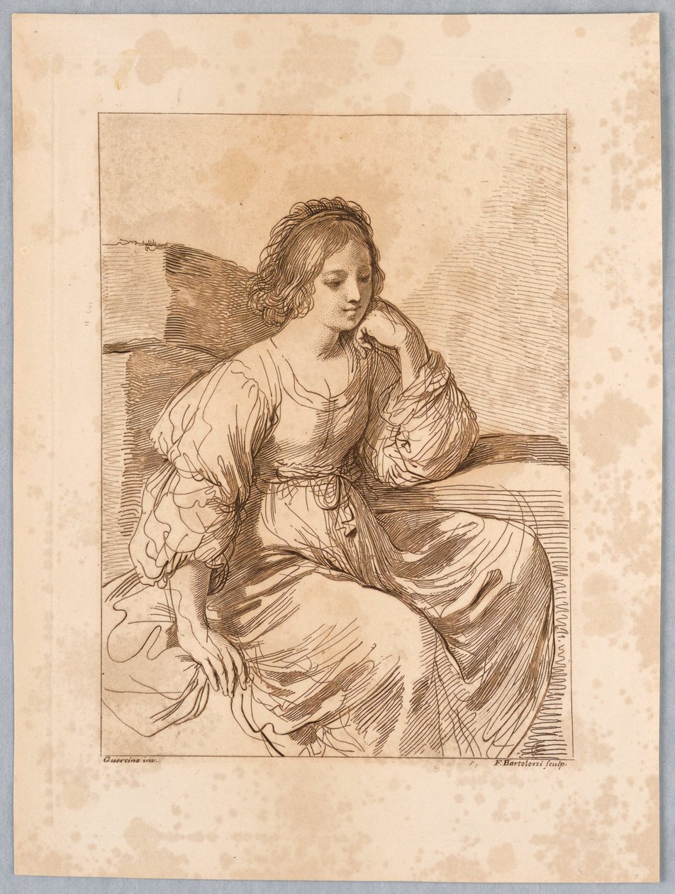 Retrato de una dama de Francesco Bartolozzi