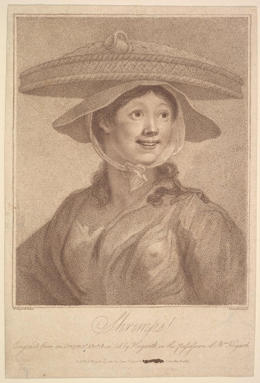 Camarones!, [25 de marzo de 1782], reeditado 1790 de Francesco Bartolozzi