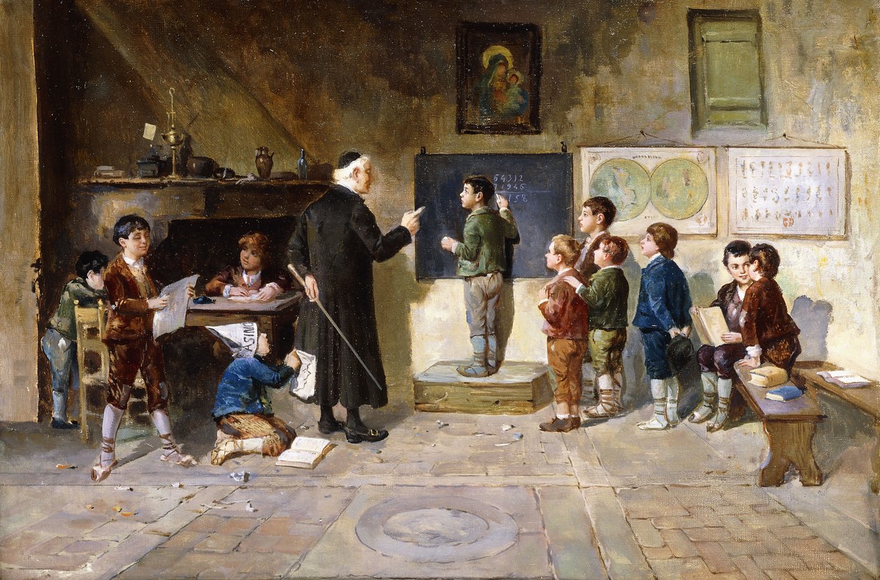 El aula de Francesco Bergamini