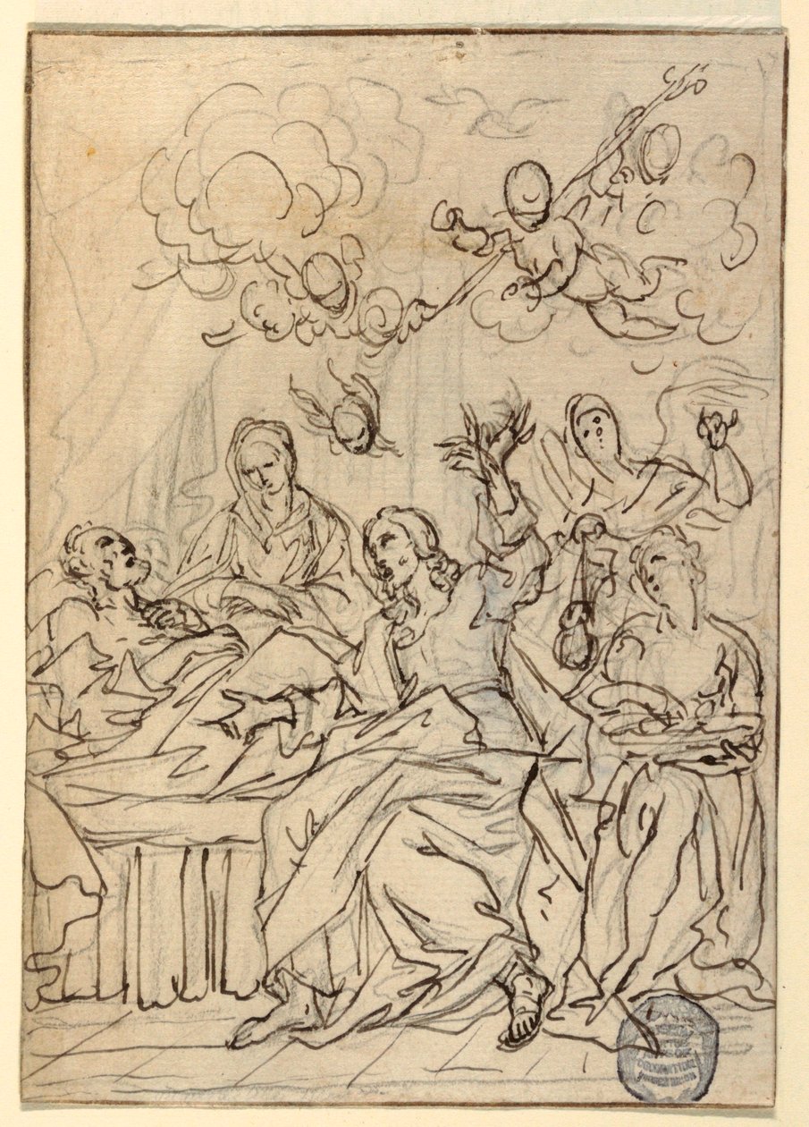Muerte de San José de Francesco Coghetti