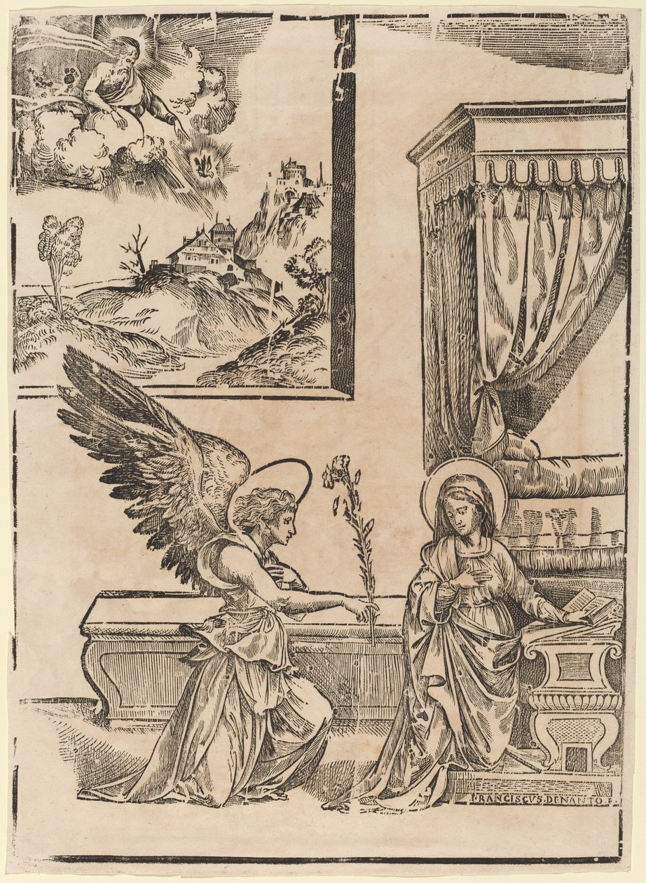 La Anunciación de Francesco Denanto