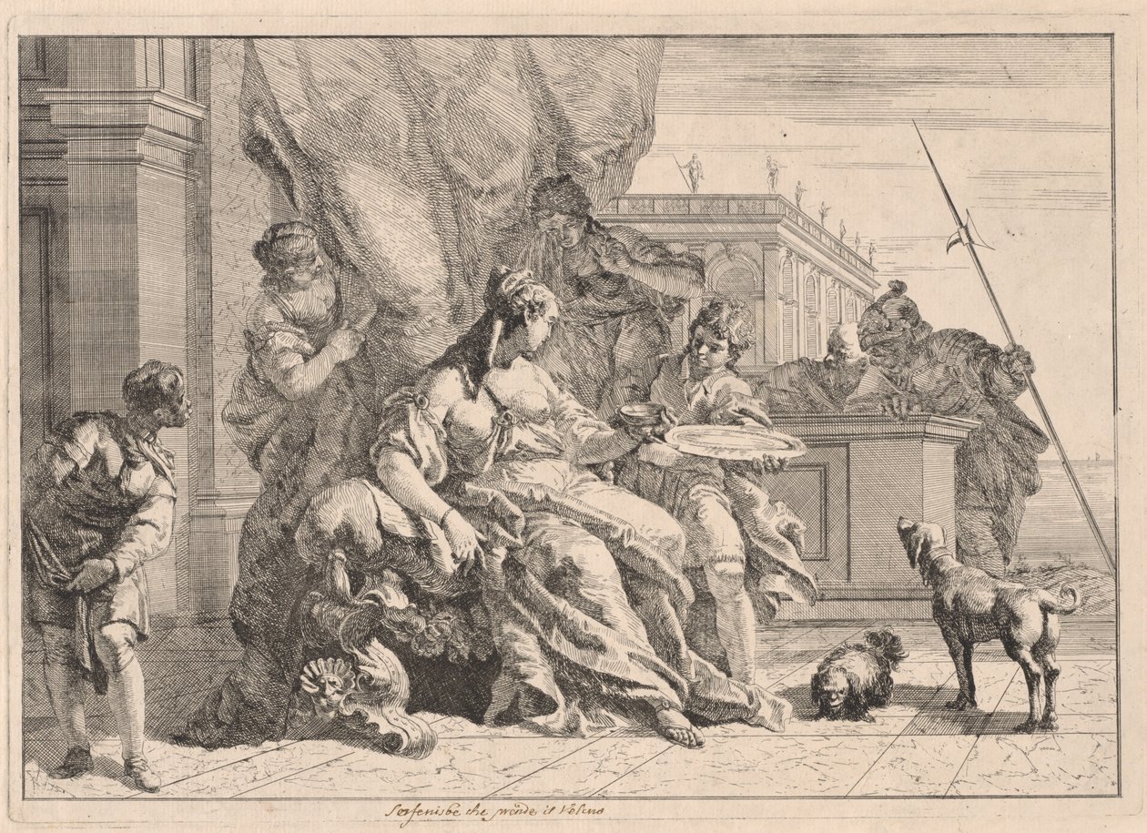 Sofonisba (o Artemisia) de Francesco Fontebasso