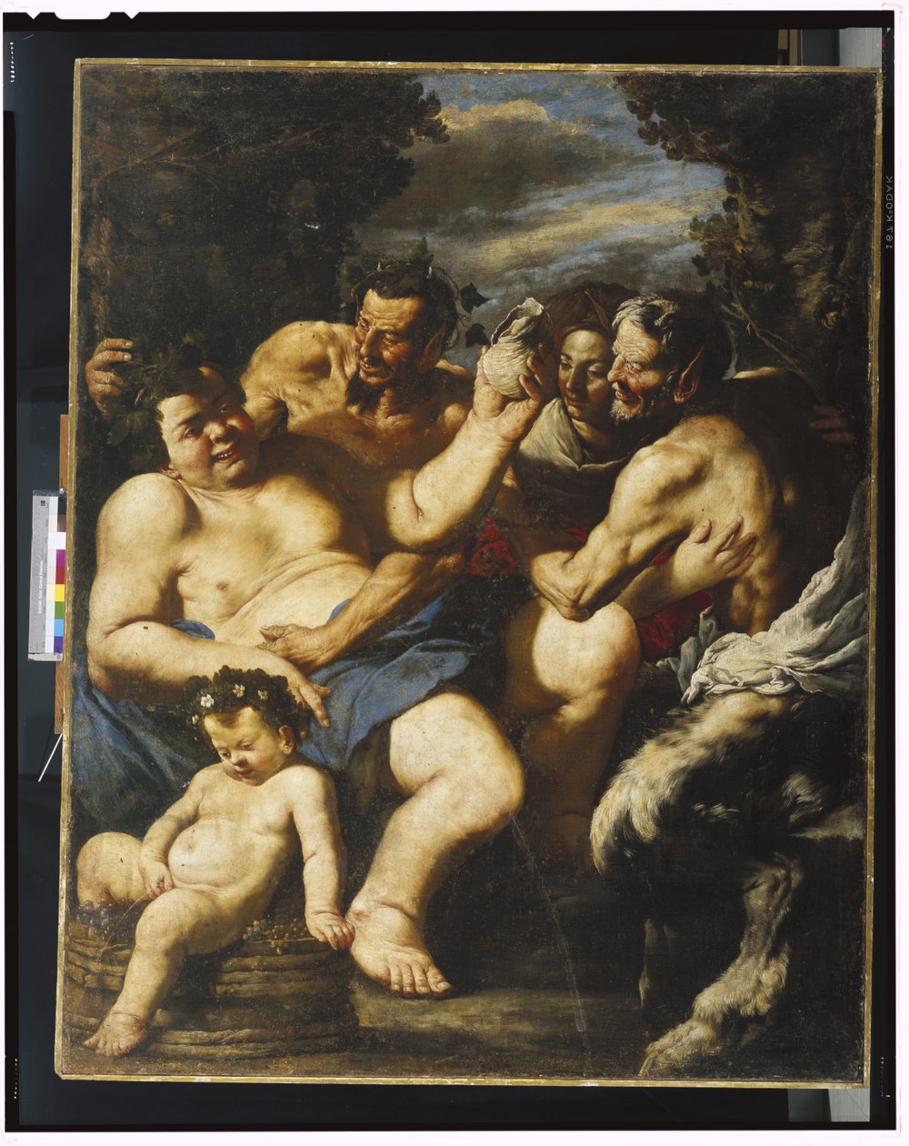 Silenus borracho, c.1640 de Francesco Francanzano