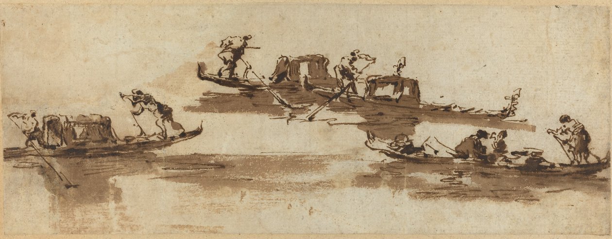 Góndolas de Francesco Guardi