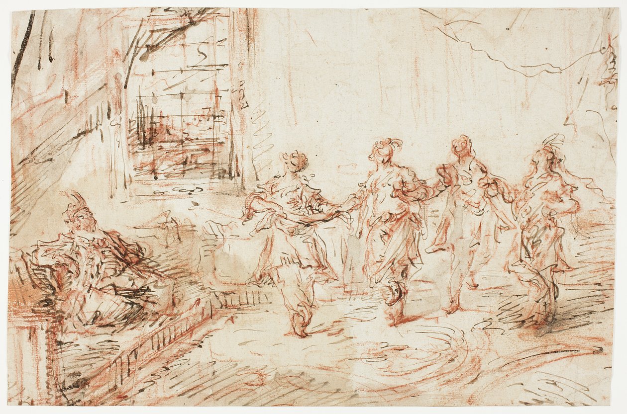 Escena de harén de Francesco Guardi