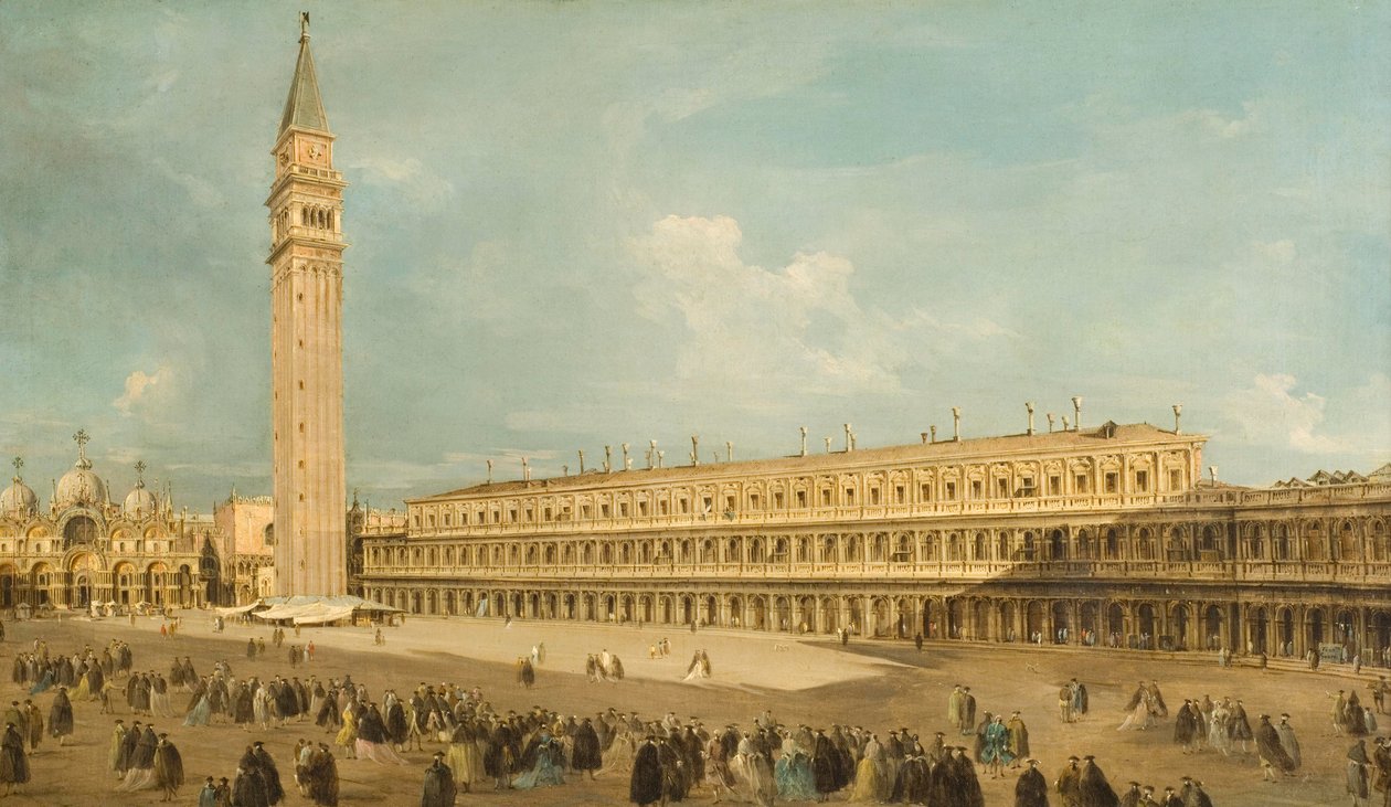 Piazza San Marco en Venecia de Francesco Guardi